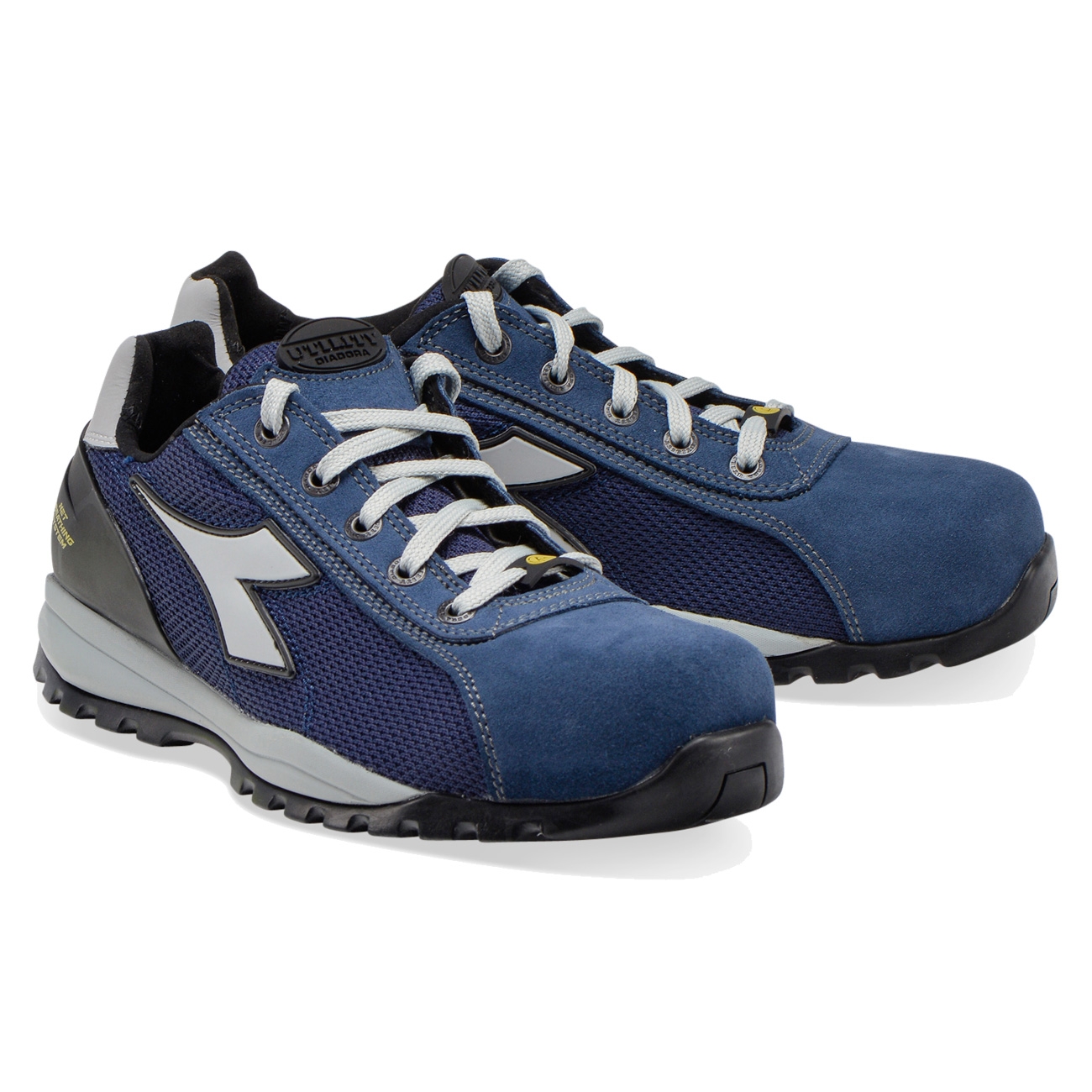 Scarpe Antinfortunistiche S3 ESD Le Mans - Blu Navy, Idrorepellenti, Suola Anatomica PU - Unisex - Foto 11